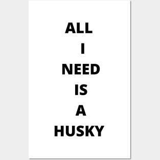 husky lovers Posters and Art